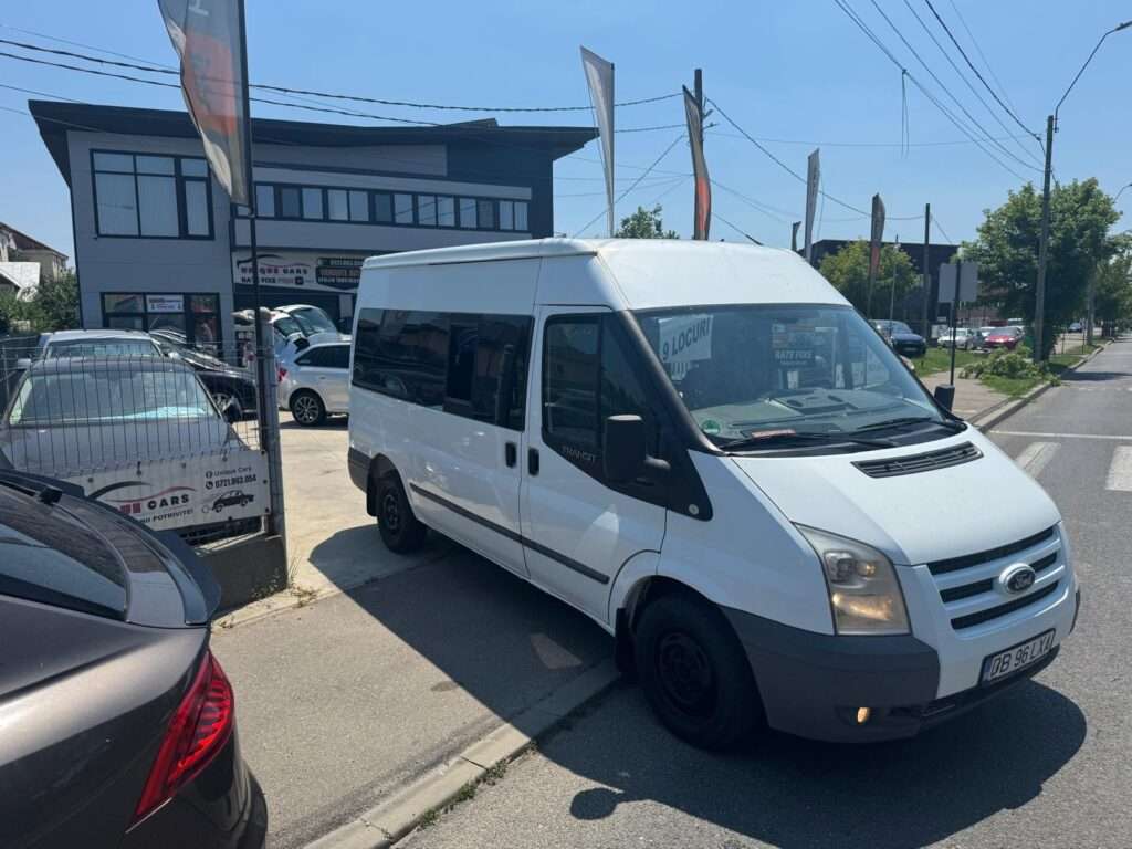 Ford Transit 2011 | 9 Locuri (Autoturism) | Cel mai Lung și Înalt | Rate Fără Avans